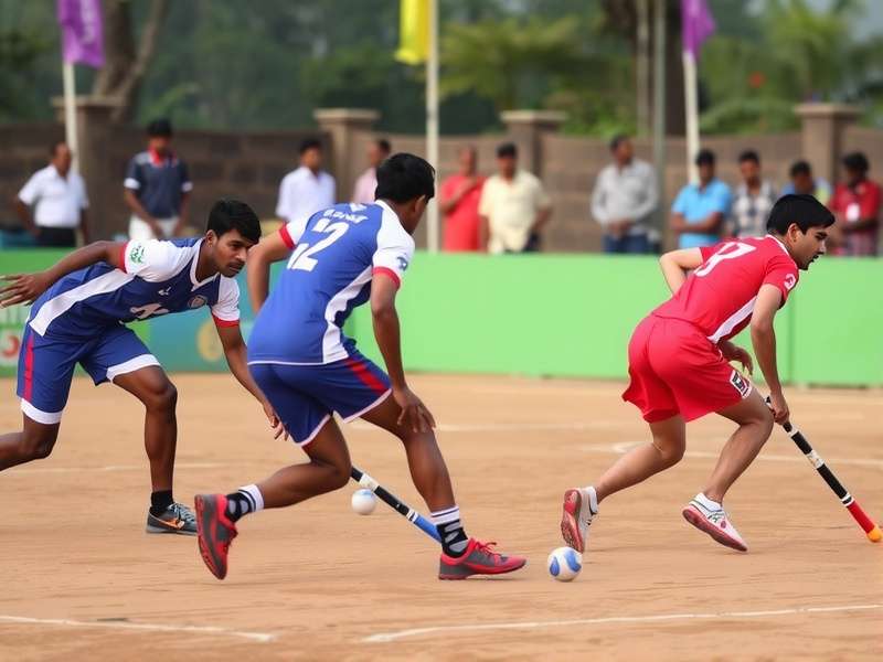 Kho-Kho Gameplay in Odisha Olympian Odisha Olympian Kho-Kho Gameplay